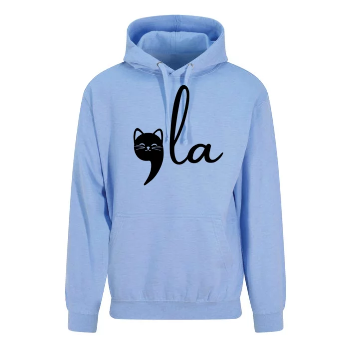 Comma La Cat Lady Kamala Harris Unisex Surf Hoodie