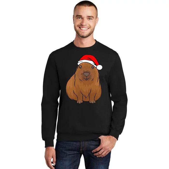 Capybara Lover Cute Christmas Capybara Sweatshirt