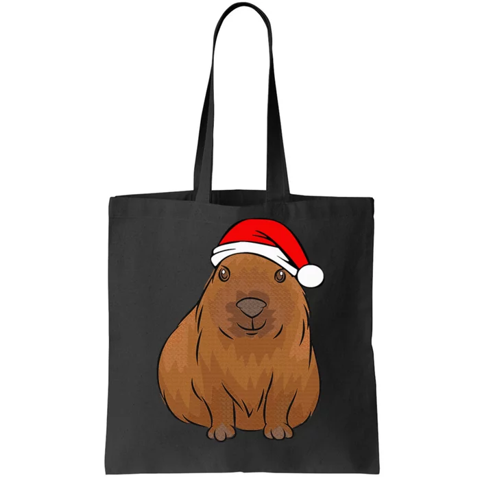 Capybara Lover Cute Christmas Capybara Tote Bag