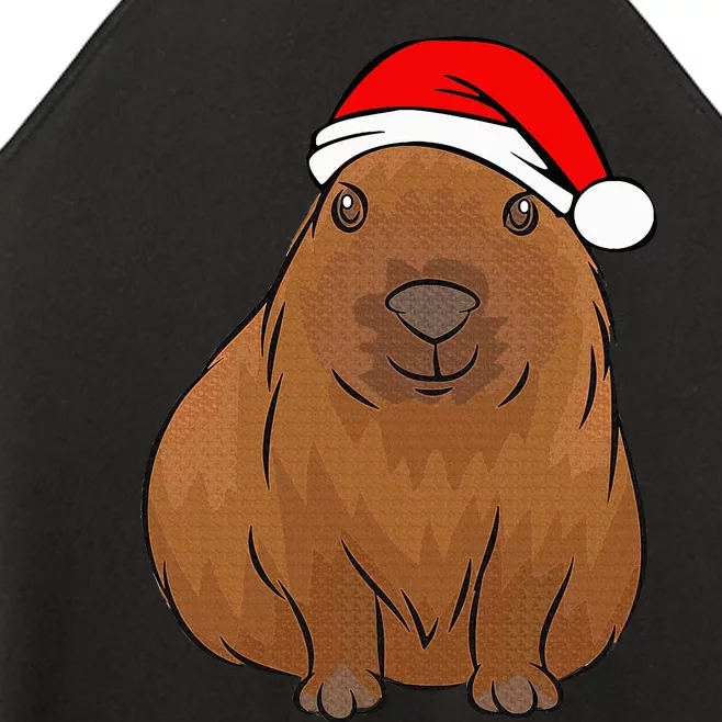 Capybara Lover Cute Christmas Capybara Women’s Perfect Tri Rocker Tank