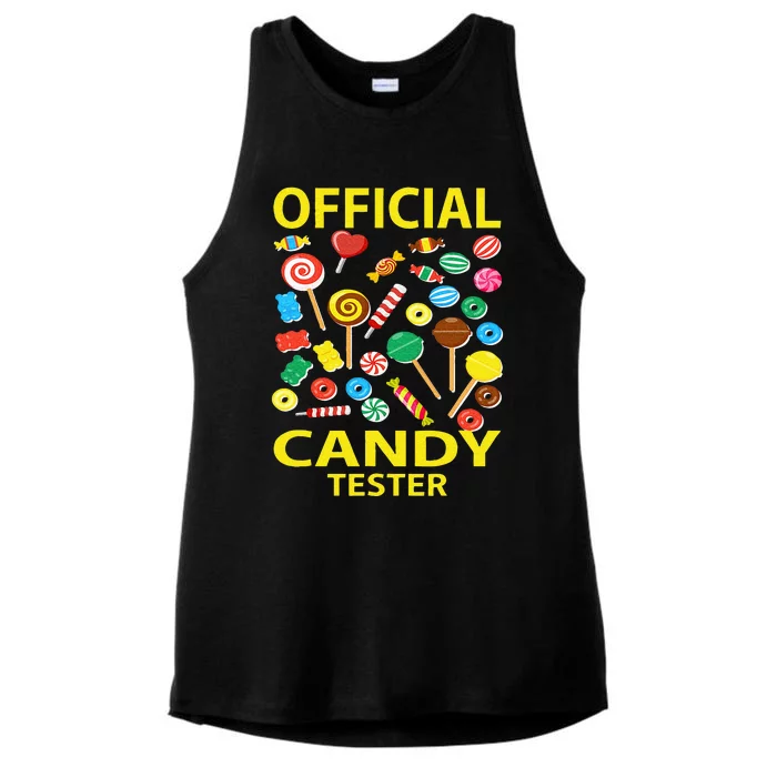 candy land costumes adult candy land candy security Ladies Tri-Blend Wicking Tank