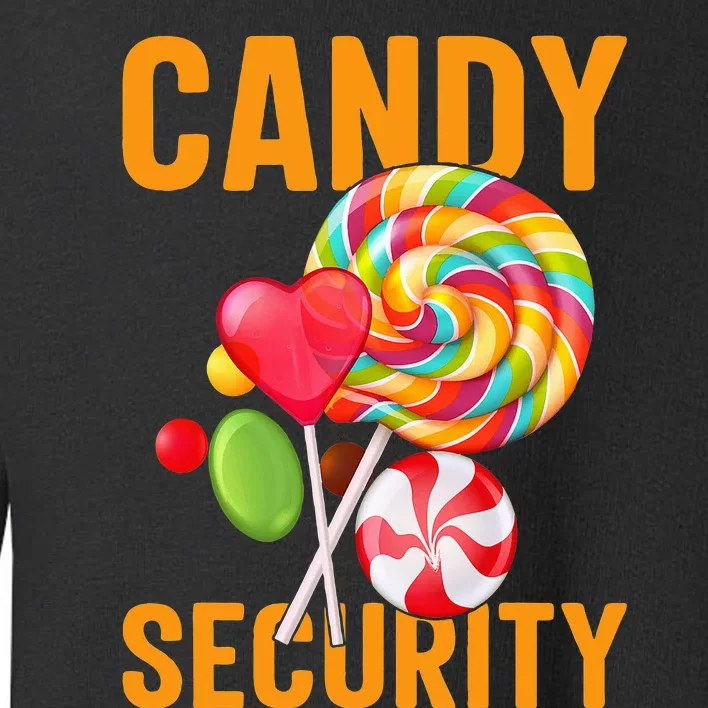 candy land costumes adult candy land candy security Toddler Sweatshirt