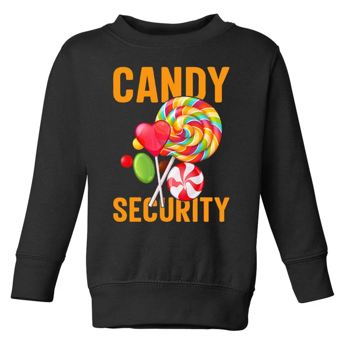 candy land costumes adult candy land candy security Toddler Sweatshirt