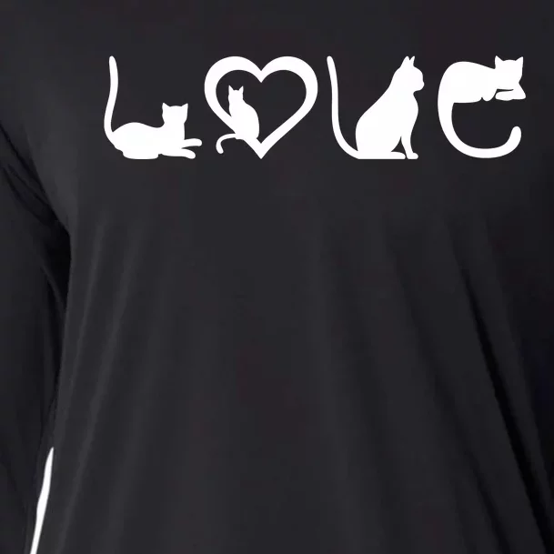 Cat Love Cooling Performance Long Sleeve Crew