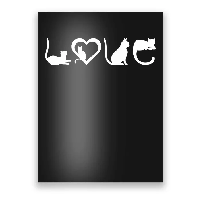 Cat Love Poster