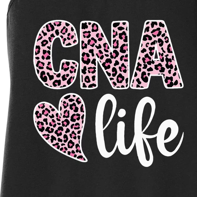 CNA Life Certified Nursing Assistant Healthcare Worker Women's Racerback Tank