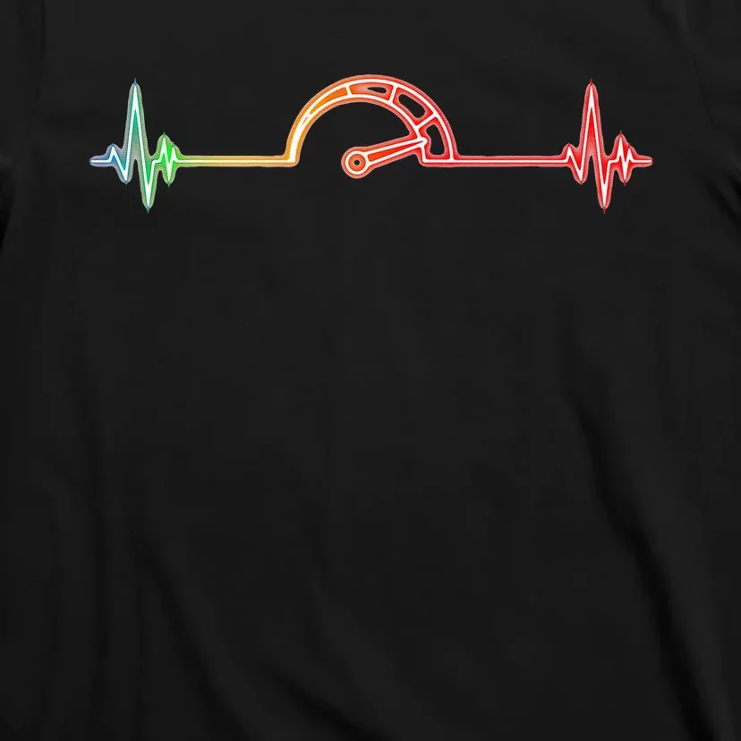 Car Lover Car Racing Speedometer T-Shirt