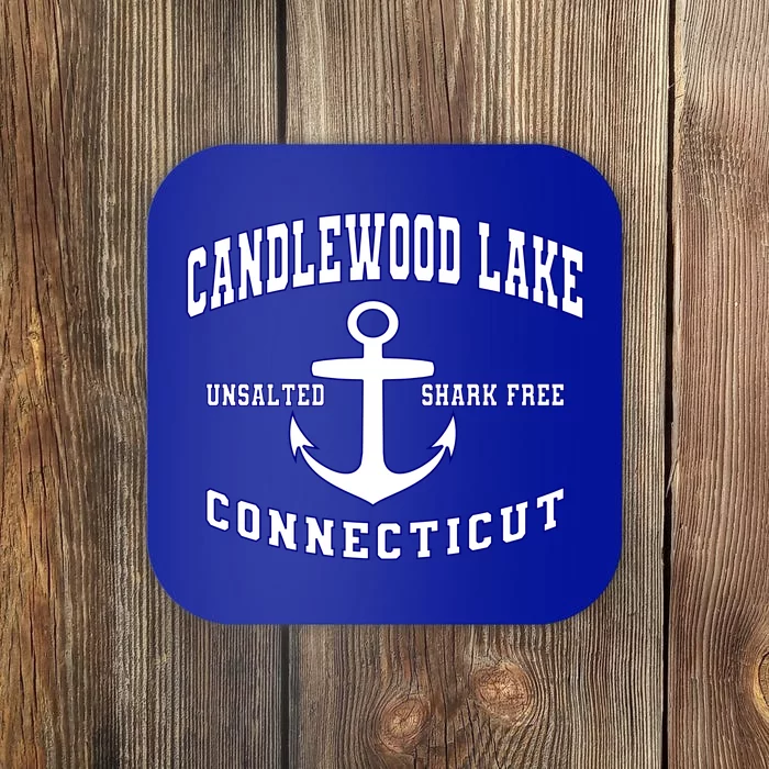 Candlewood Lake Coasters Connecticut Funny Fishing Summer Coaster