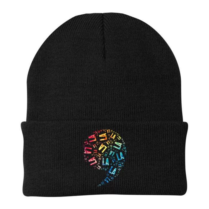 Comma + La Cat Tie Dye Knit Cap Winter Beanie