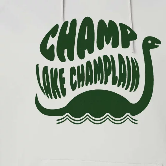 Champ Lake Champlain Monster American Folklore Performance Fleece Hoodie