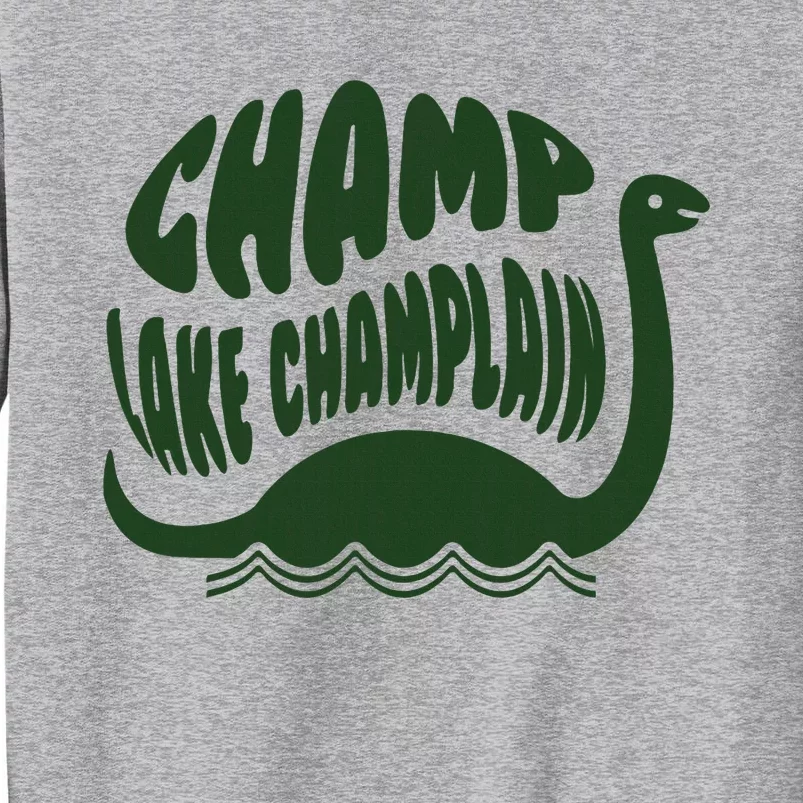 Champ Lake Champlain Monster American Folklore Tall Sweatshirt