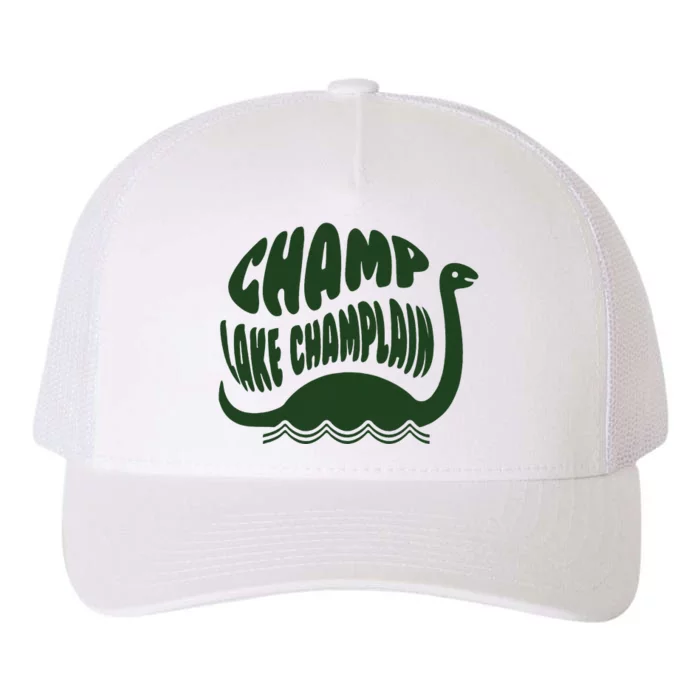 Champ Lake Champlain Monster American Folklore Yupoong Adult 5-Panel Trucker Hat