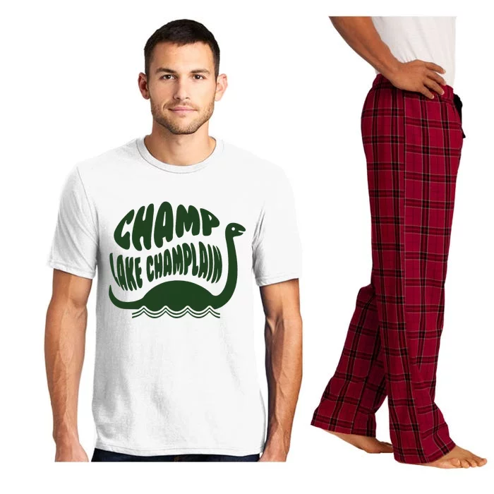 Champ Lake Champlain Monster American Folklore Pajama Set