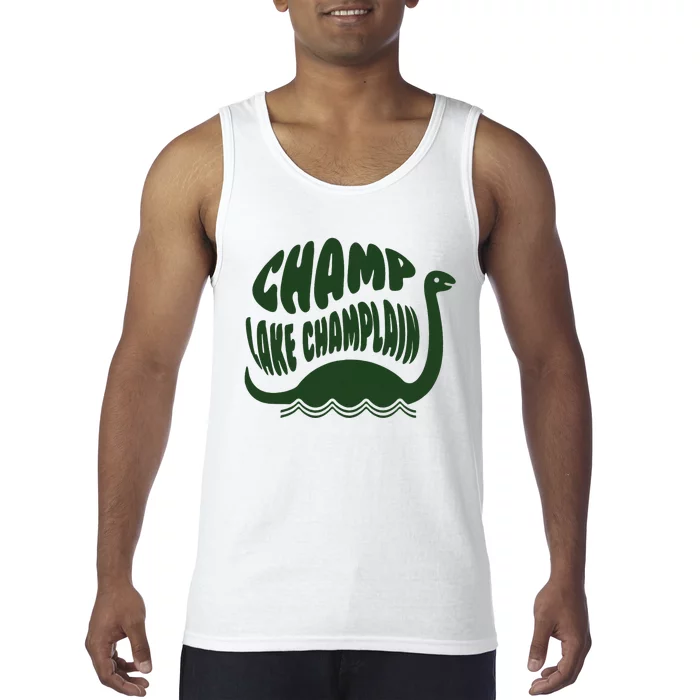 Champ Lake Champlain Monster American Folklore Tank Top