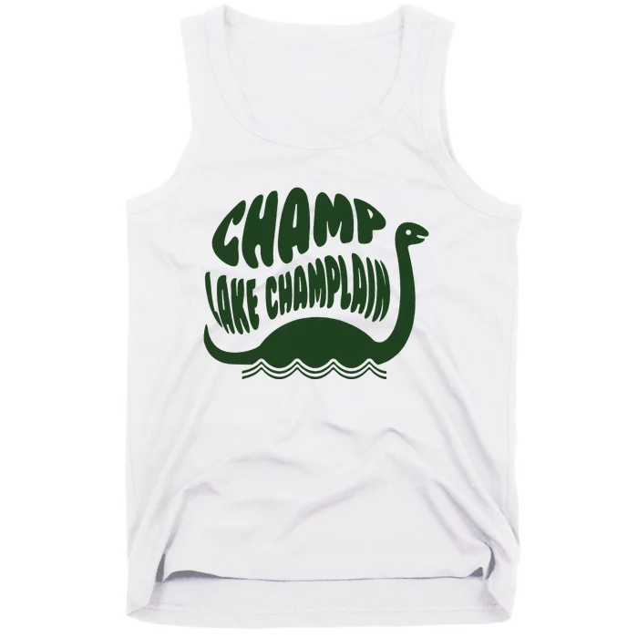 Champ Lake Champlain Monster American Folklore Tank Top