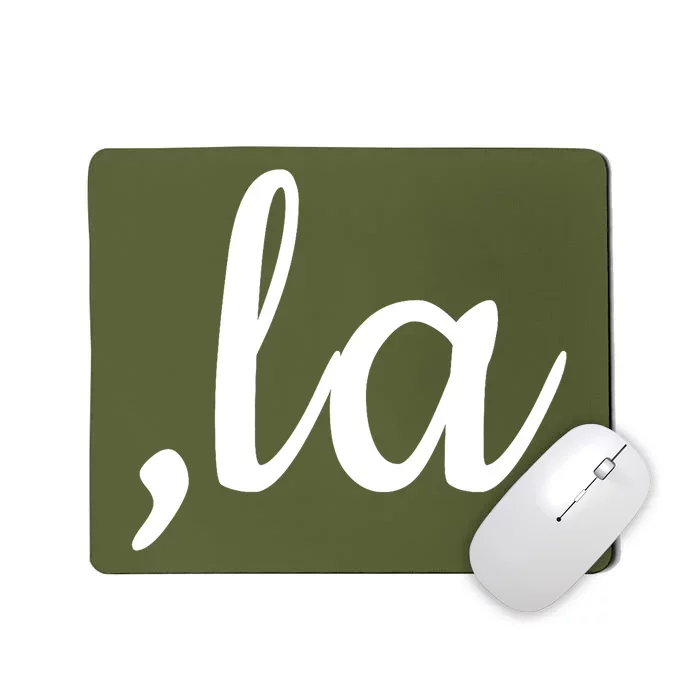 Comma La Mousepad