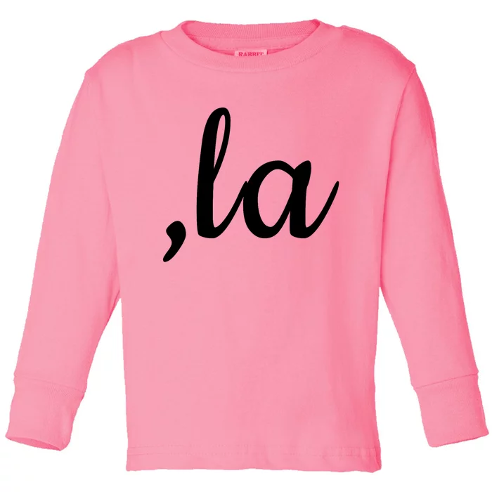 Comma La Toddler Long Sleeve Shirt