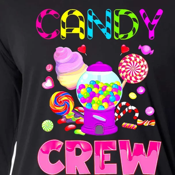 Candy Land Costume Women Candy Crew Sweetie Candy Squad Cooling Performance Long Sleeve Crew