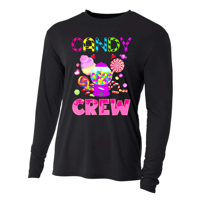 Candy Land Costume Women Candy Crew Sweetie Candy Squad Cooling Performance Long Sleeve Crew