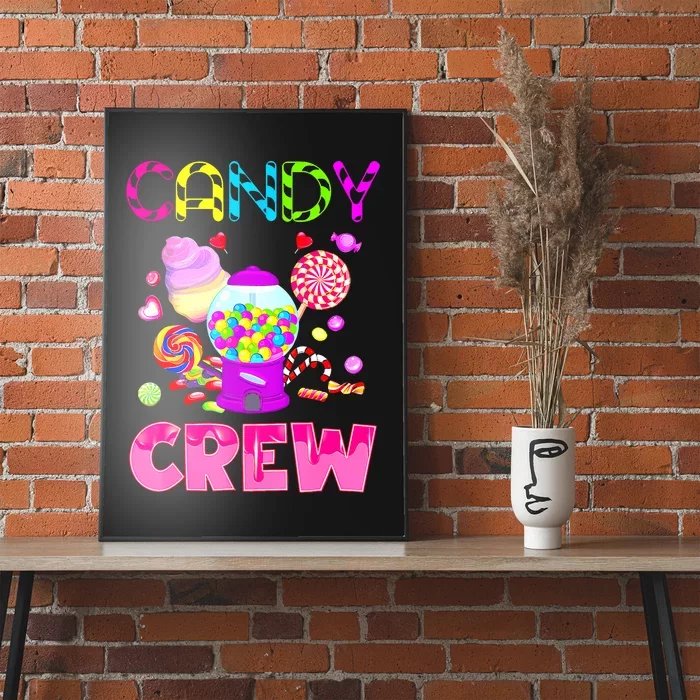 Candy Land Costume Women Candy Crew Sweetie Candy Squad Poster