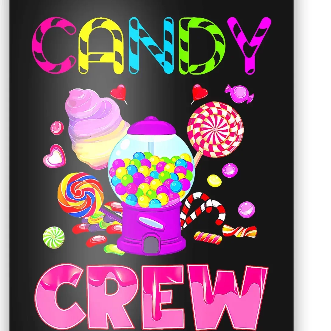 Candy Land Costume Women Candy Crew Sweetie Candy Squad Poster