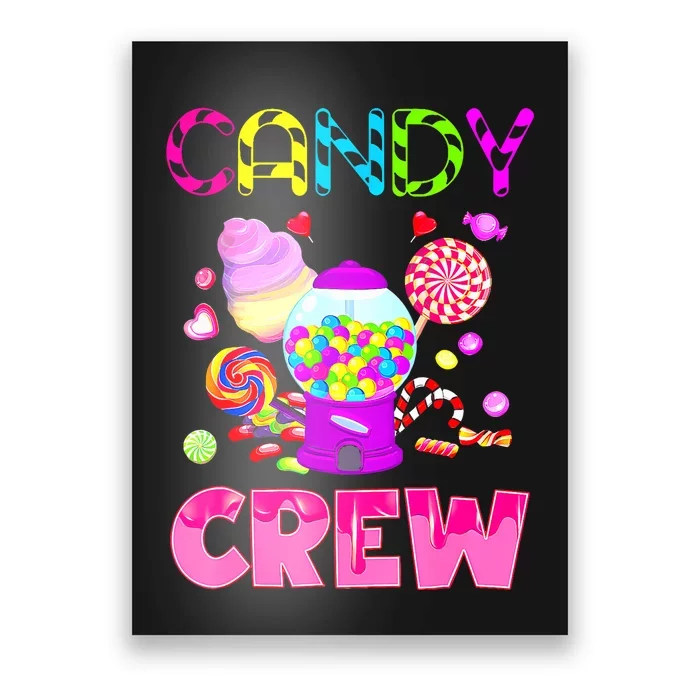 Candy Land Costume Women Candy Crew Sweetie Candy Squad Poster