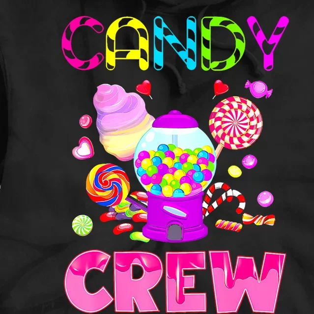 Candy Land Costume Women Candy Crew Sweetie Candy Squad Tie Dye Hoodie