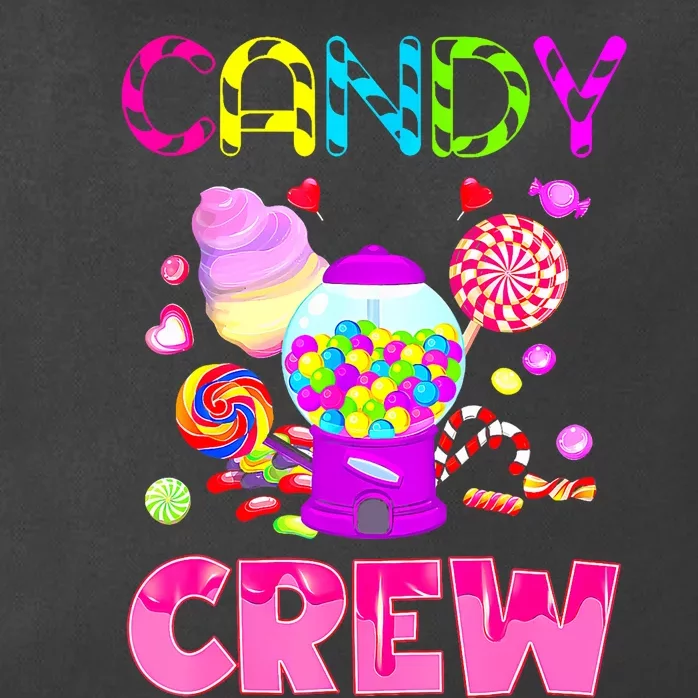 Candy Land Costume Women Candy Crew Sweetie Candy Squad Zip Tote Bag