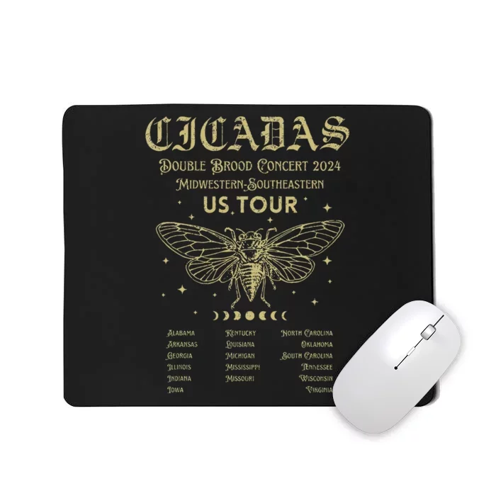 Cicada Lover Cicada Reunion Us 2024 Mousepad