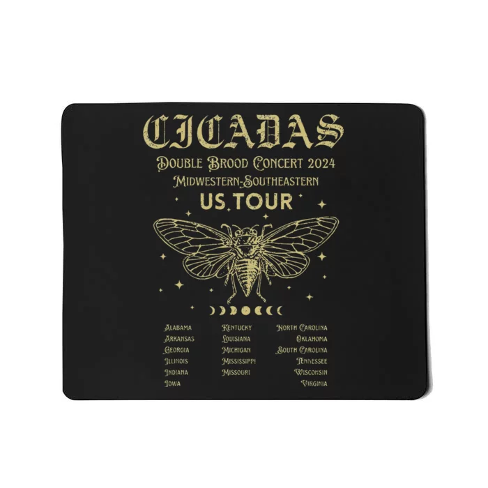 Cicada Lover Cicada Reunion Us 2024 Mousepad