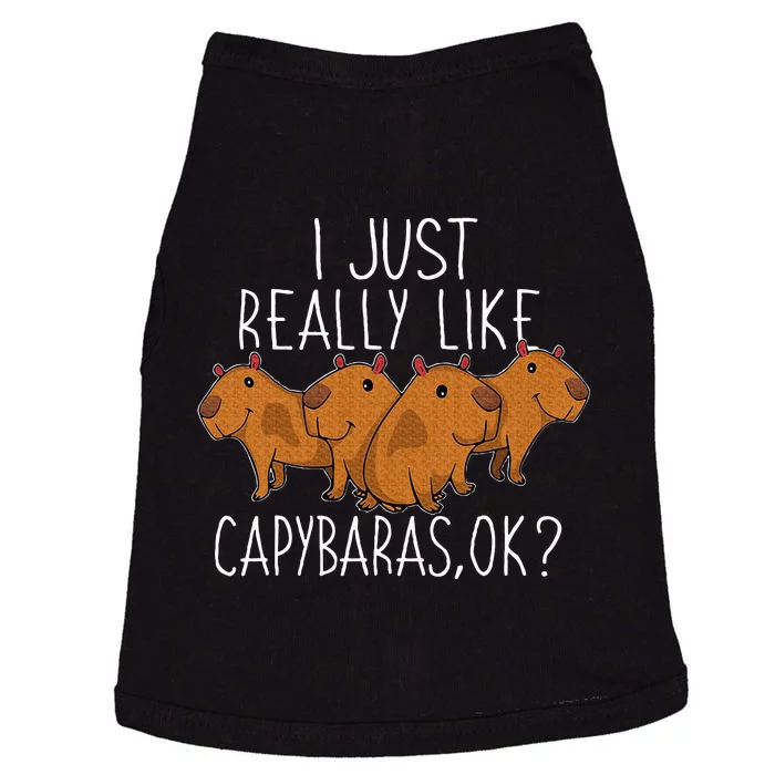 Capybara Lover Doggie Tank