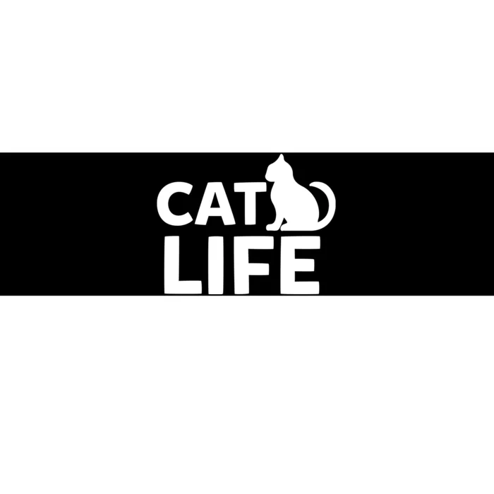 Cat Life Bumper Sticker