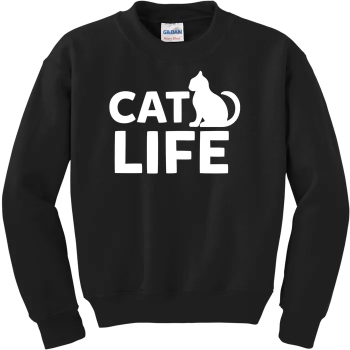 Cat Life Kids Sweatshirt