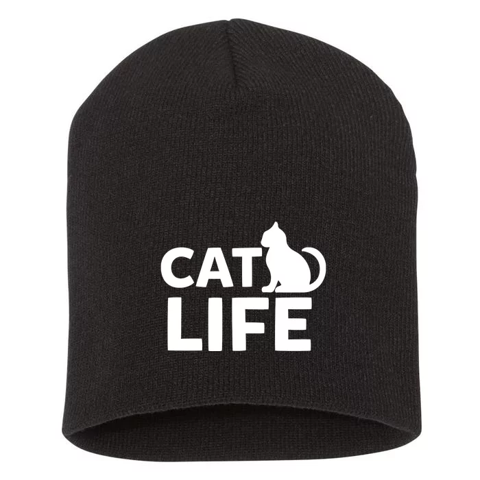 Cat Life Short Acrylic Beanie