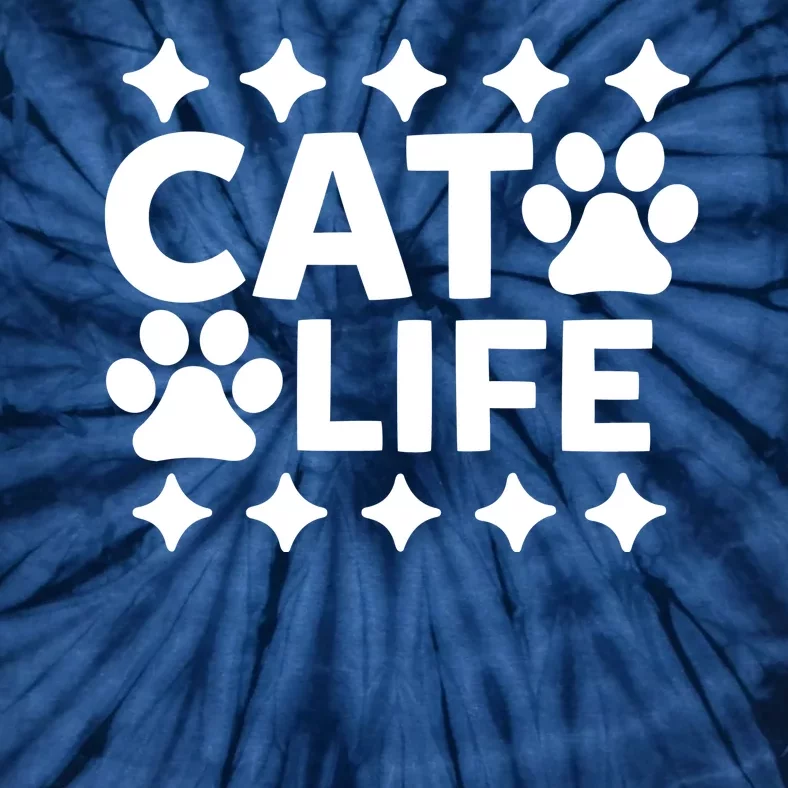 Cat Life Tie-Dye T-Shirt