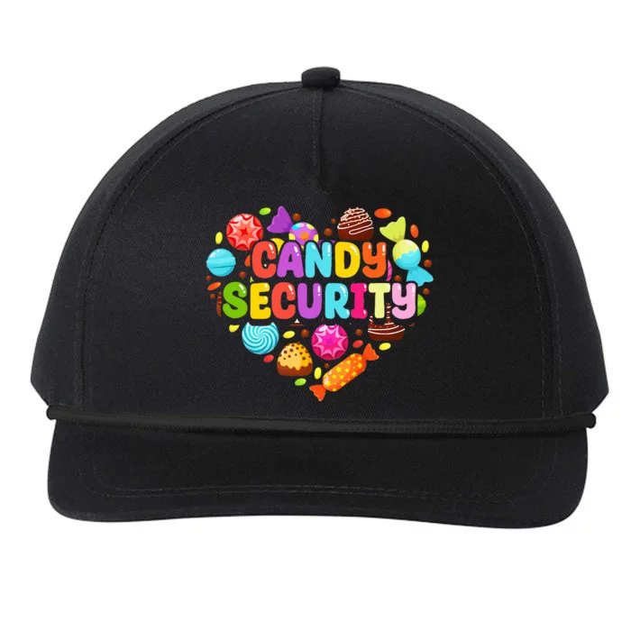 Candy Land Costumes Candy Land Candy Security Snapback Five-Panel Rope Hat