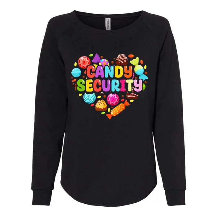 Candy Land Costumes Candy Land Candy Security Womens California Wash Sweatshirt