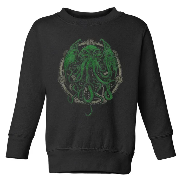 Cthulhu Lovecraft Toddler Sweatshirt