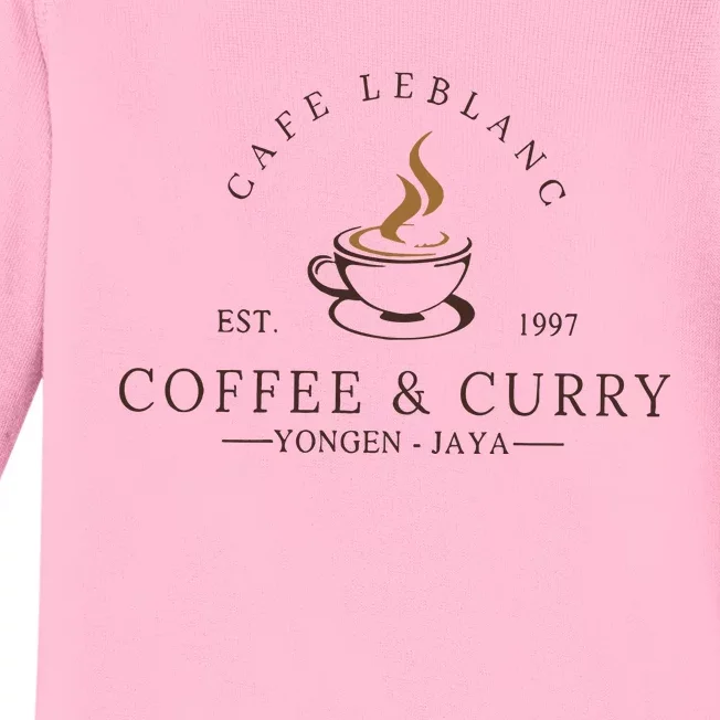 Cafe Leblanc Coffee & Curry Megami Baby Long Sleeve Bodysuit