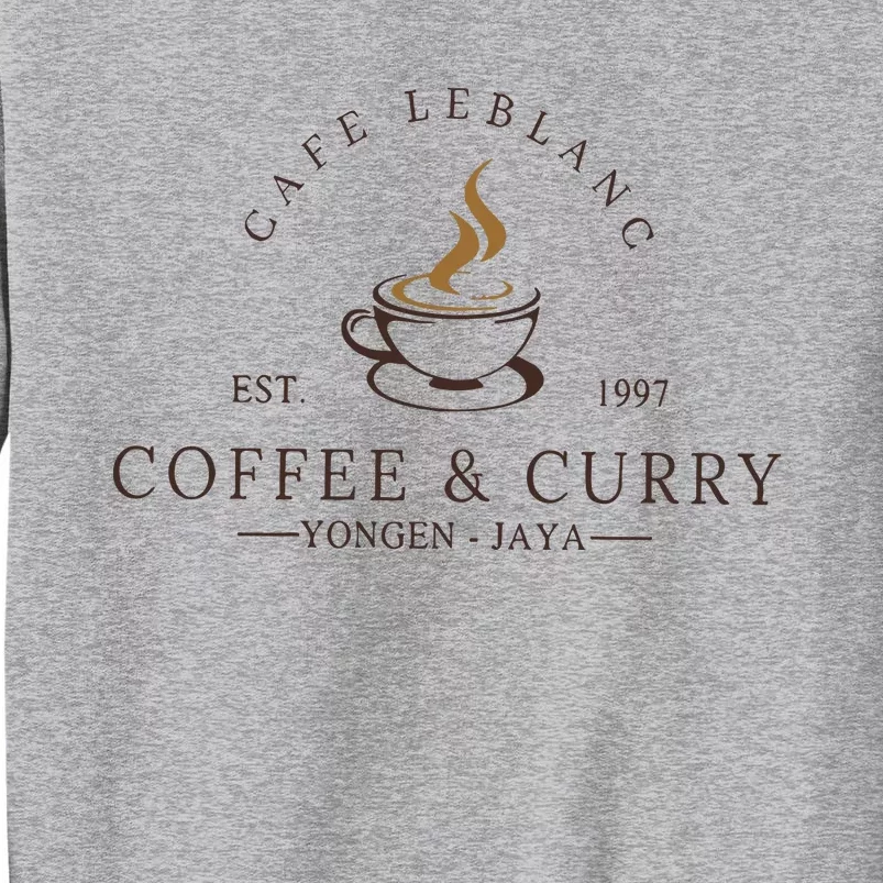 Cafe Leblanc Coffee & Curry Megami Tall Sweatshirt