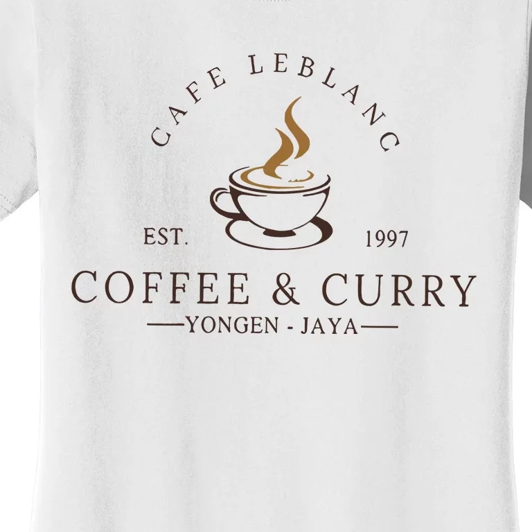 Cafe Leblanc Coffee & Curry Megami Women's T-Shirt