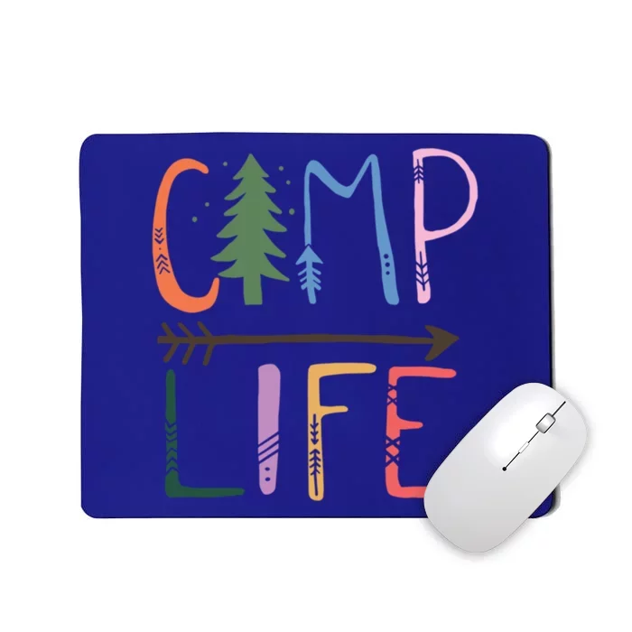 Camping Life Colorful Happy Campers Great Gift Mousepad