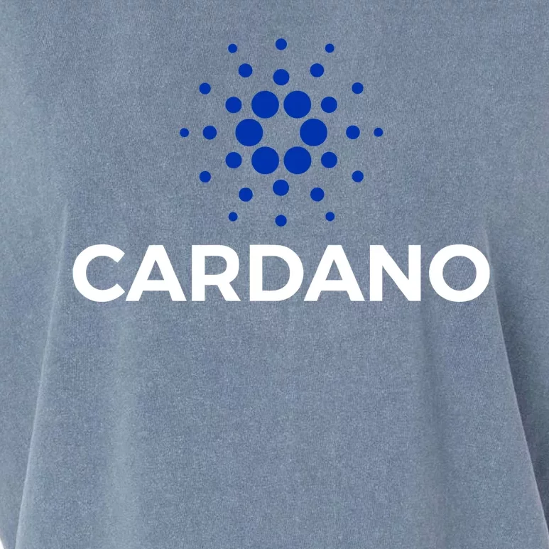 Cardano Logo Crypto Coin Blockchain Garment-Dyed Women's Muscle Tee