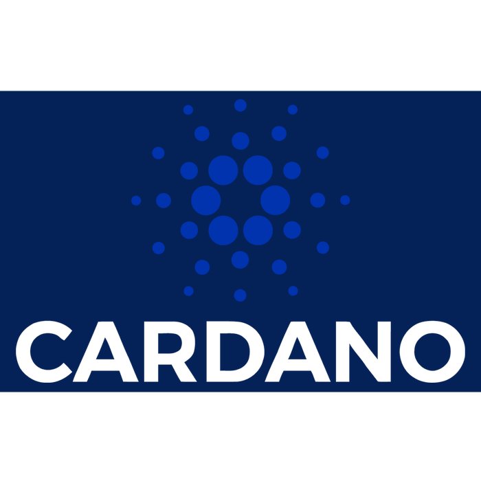 Cardano Logo Crypto Coin Blockchain Bumper Sticker