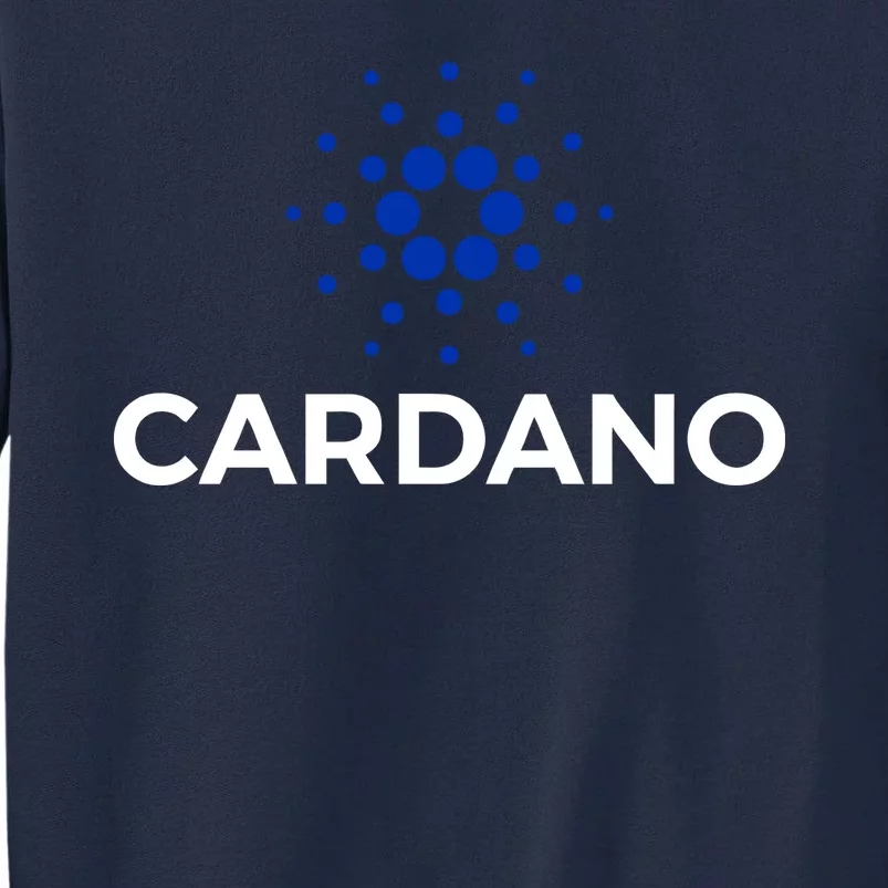 Cardano Logo Crypto Coin Blockchain Tall Sweatshirt