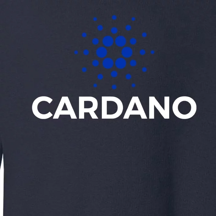 Cardano Logo Crypto Coin Blockchain Toddler Sweatshirt