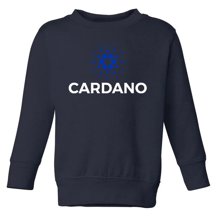 Cardano Logo Crypto Coin Blockchain Toddler Sweatshirt