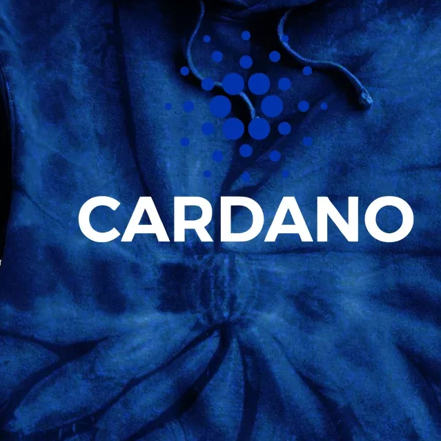 Cardano Logo Crypto Coin Blockchain Tie Dye Hoodie