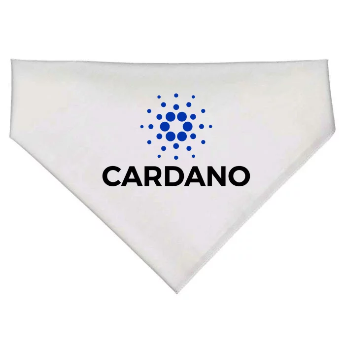 Cardano Logo Crypto Coin Blockchain USA-Made Doggie Bandana