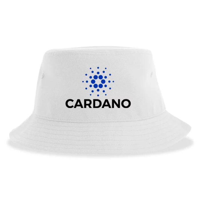 Cardano Logo Crypto Coin Blockchain Sustainable Bucket Hat